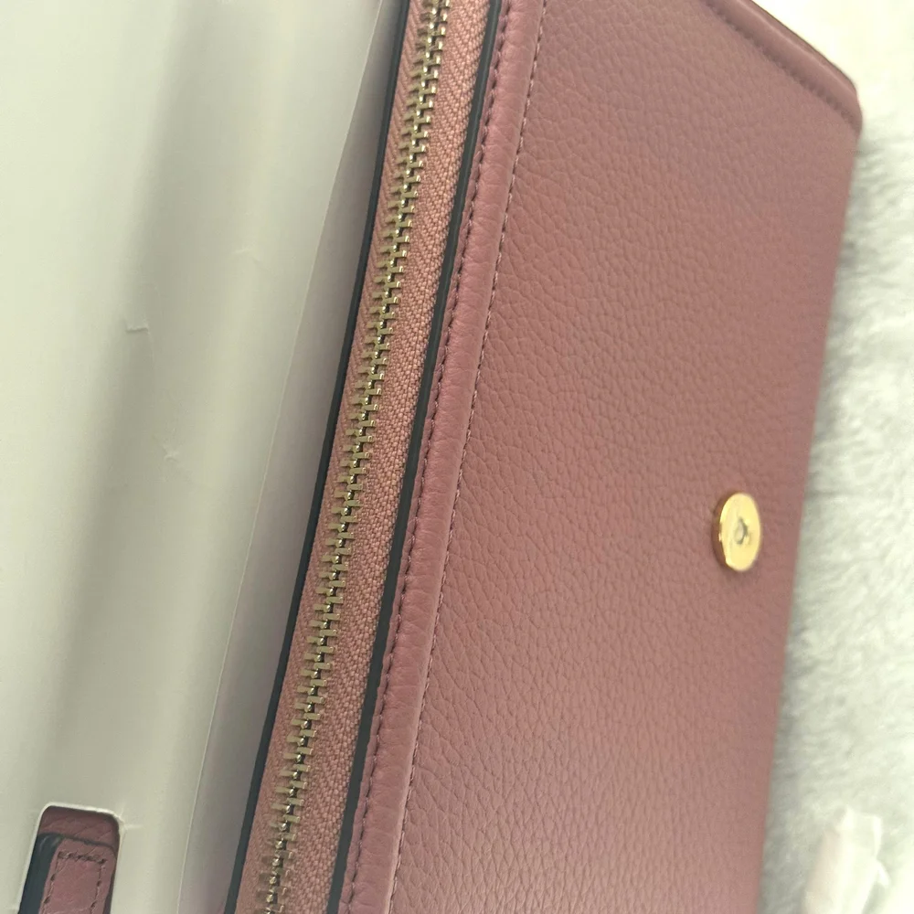 Tory Burch Pink Leather Crossbody Bag - Picture 7 of 12